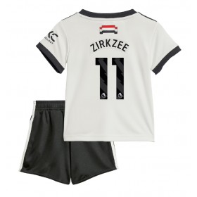 Manchester United Joshua Zirkzee #11 3rd Trikot 2024-25 Kurzarm (+ kurze hosen)